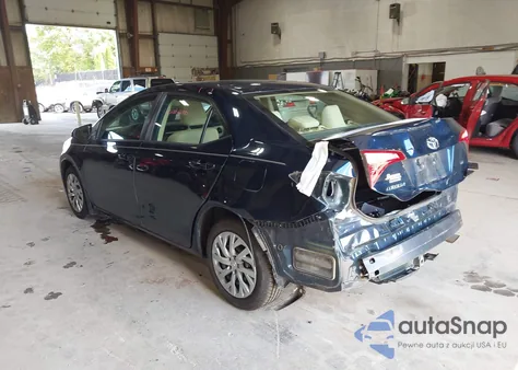 2018 Toyota Corolla Le z USA, uszkodzony, nr VIN 2T1BURHEXJC001200